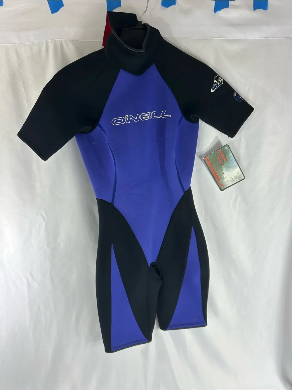 O’Neill Short Sleeve Full Length Wetsuit Purple/Black - Excellent Condition